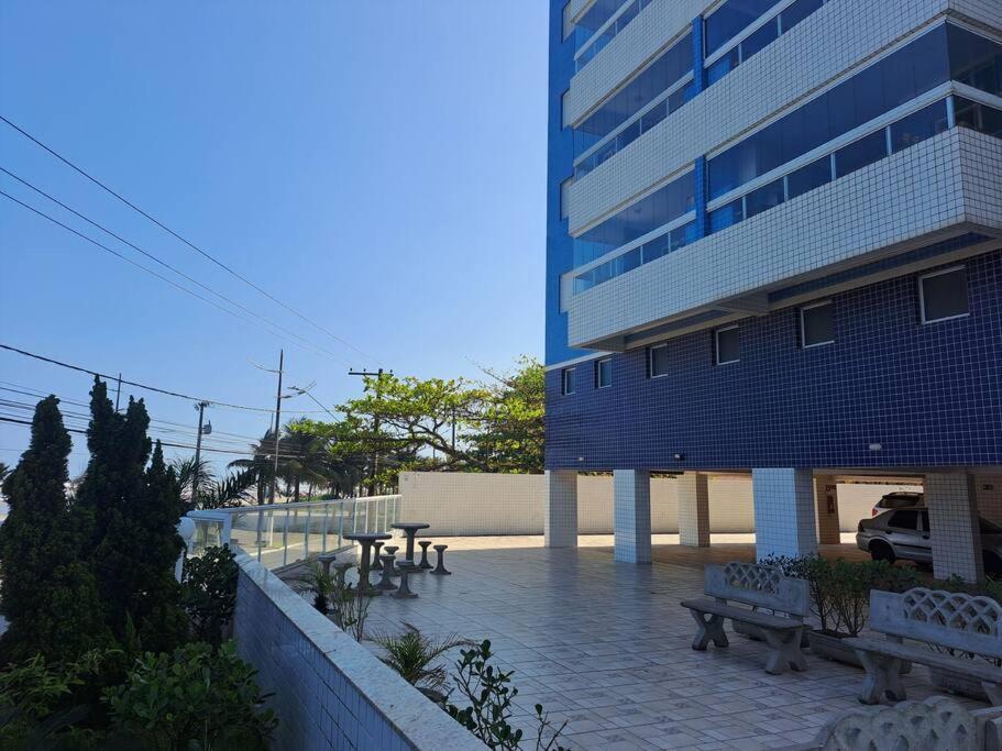 Apto Aconchegante Beira Mar Com Ar No Quarto Solemar Esterno foto